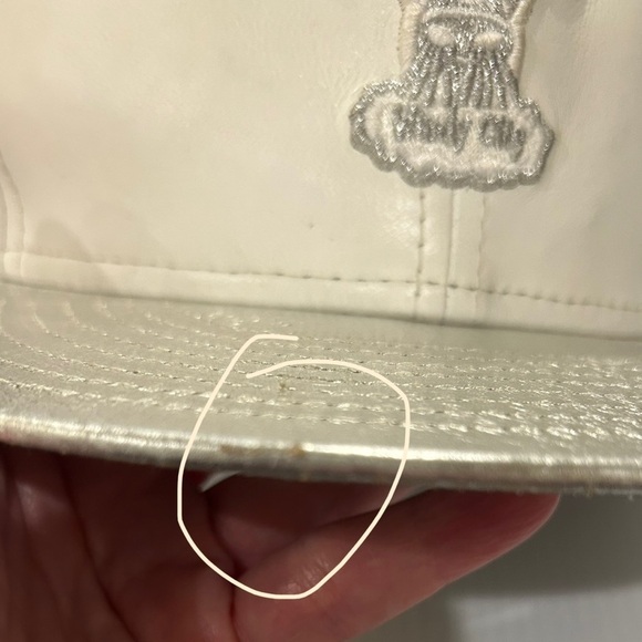 Chicago Bulls New Era 59Fifty 100% Leather Cap size 7-7/8 NWT - Picture 10 of 10